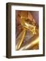 Thailand, Bangkok. Ko Ratanakosin, Wat Pho, Reclining Buddha.-Walter Bibikow-Framed Photographic Print