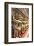 Thailand, Bangkok. Ko Ratanakosin, Wat Phra Kaew, Temple of the Golden Buddha detail.-Walter Bibikow-Framed Photographic Print