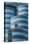 Thailand, Bangkok. Modern office building close-up.-Tom Haseltine-Stretched Canvas