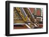 Thailand, Bangkok, Royal Palace architectural detail.-Brenda Tharp-Framed Photographic Print