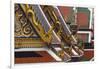 Thailand, Bangkok, Royal Palace architectural detail.-Brenda Tharp-Framed Premium Photographic Print