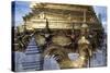 Thailand, Bangkok, Royal Palace, Architectural Detail-null-Stretched Canvas