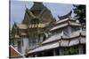 Thailand, Bangkok, Royal Palace, Architectural Detail-null-Stretched Canvas