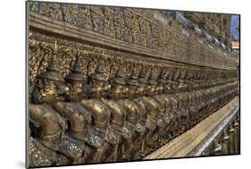 Thailand, Bangkok, Royal Palace, Detail of Decoration-null-Mounted Giclee Print