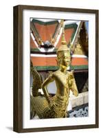 Thailand, Bangkok. Statue at Grand Palace-Matt Freedman-Framed Photographic Print