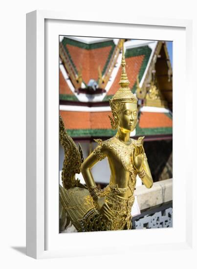 Thailand, Bangkok. Statue at Grand Palace-Matt Freedman-Framed Photographic Print