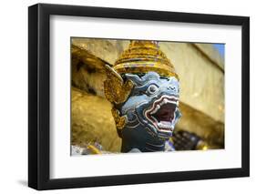 Thailand, Bangkok. Statue at Grand Palace-Matt Freedman-Framed Photographic Print