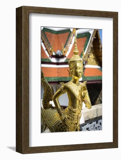 Thailand, Bangkok. Statue at Grand Palace-Matt Freedman-Framed Photographic Print