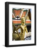 Thailand, Bangkok. Statue at Grand Palace-Matt Freedman-Framed Photographic Print