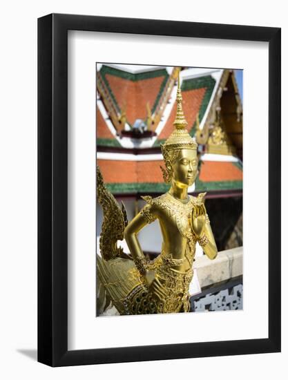 Thailand, Bangkok. Statue at Grand Palace-Matt Freedman-Framed Photographic Print