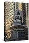 Thailand, Bangkok, Statue of Buddha in Wat Phra Kaew Temple-null-Stretched Canvas