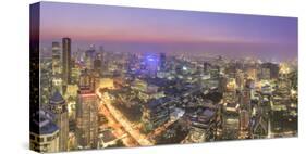 Thailand, Bangkok, View from Verigo Bar at Westin Banian Tree Hotel-Michele Falzone-Stretched Canvas