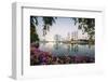 Thailand, Bangkok. View of the City from Benjakiti Park at Dusk-Matteo Colombo-Framed Photographic Print