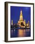 Thailand, Bangkok, Wat Arun Temple at Night-Shaun Egan-Framed Photographic Print