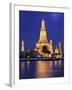 Thailand, Bangkok, Wat Arun Temple at Night-Shaun Egan-Framed Photographic Print