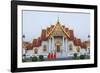Thailand, Bangkok, Wat Benchamabophit aka The Marble Temple-Steve Vidler-Framed Photographic Print