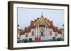 Thailand, Bangkok, Wat Benchamabophit aka The Marble Temple-Steve Vidler-Framed Photographic Print