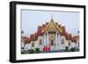 Thailand, Bangkok, Wat Benchamabophit aka The Marble Temple-Steve Vidler-Framed Photographic Print