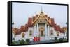 Thailand, Bangkok, Wat Benchamabophit aka The Marble Temple-Steve Vidler-Framed Stretched Canvas