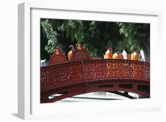 Thailand, Bangkok, Wat Bentchama Bo Bitr-null-Framed Giclee Print