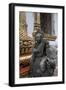 Thailand, Bangkok, Wat Pho Temple, Detail of Statue-null-Framed Giclee Print