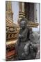 Thailand, Bangkok, Wat Pho Temple, Detail of Statue-null-Mounted Giclee Print