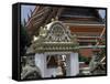 Thailand, Bangkok, Wat Pho Temple-null-Framed Stretched Canvas