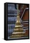 Thailand, Bangkok, Wat Rajanaddaran Temple, Architectural Detail-null-Framed Stretched Canvas