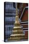 Thailand, Bangkok, Wat Rajanaddaran Temple, Architectural Detail-null-Stretched Canvas