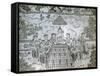 Thailand, Bangkok, Wat Rajanaddaran Temple-null-Framed Stretched Canvas