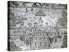 Thailand, Bangkok, Wat Rajanaddaran Temple-null-Stretched Canvas