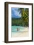 Thailand: Beach swing, Salad Beach (Hat Salad), Ko Phangan (photo)-null-Framed Photographic Print