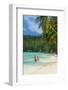 Thailand: Beach swing, Salad Beach (Hat Salad), Ko Phangan (photo)-null-Framed Photographic Print