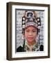 Thailand, Chiang Mai, Chiang Mai Flower Festival, Akha Hilltribe Girl-Steve Vidler-Framed Photographic Print