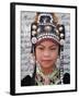 Thailand, Chiang Mai, Chiang Mai Flower Festival, Akha Hilltribe Girl-Steve Vidler-Framed Photographic Print