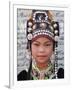 Thailand, Chiang Mai, Chiang Mai Flower Festival, Akha Hilltribe Girl-Steve Vidler-Framed Photographic Print