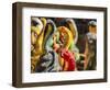 Thailand, Chiang Mai, Cobra Snake replica display-Terry Eggers-Framed Photographic Print