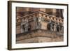 Thailand, Chiang Mai, Wat Chedi Luang. Elephant Statues-Emily Wilson-Framed Photographic Print