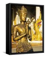 Thailand, Chiang Mai, Wat Prasingh-Terry Eggers-Framed Stretched Canvas