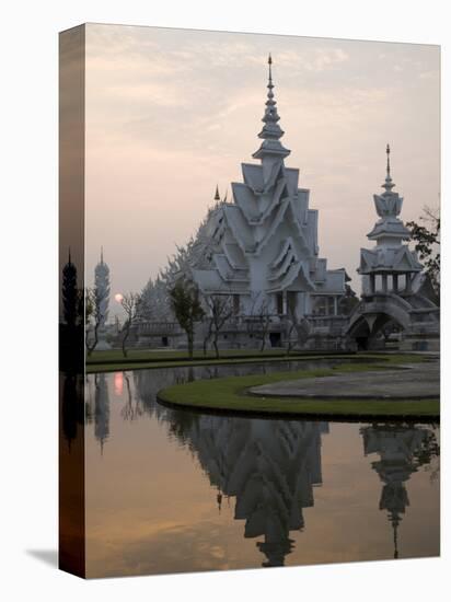 Thailand, Chiang Rai, Wat Rong Khun, the White Temple-Steve Vidler-Stretched Canvas