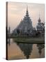 Thailand, Chiang Rai, Wat Rong Khun, the White Temple-Steve Vidler-Stretched Canvas