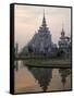 Thailand, Chiang Rai, Wat Rong Khun, the White Temple-Steve Vidler-Framed Stretched Canvas