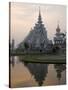 Thailand, Chiang Rai, Wat Rong Khun, the White Temple-Steve Vidler-Stretched Canvas