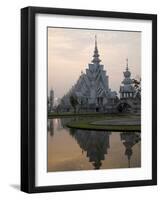 Thailand, Chiang Rai, Wat Rong Khun, the White Temple-Steve Vidler-Framed Photographic Print