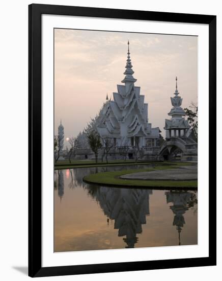 Thailand, Chiang Rai, Wat Rong Khun, the White Temple-Steve Vidler-Framed Photographic Print