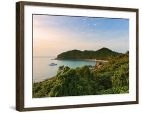 Thailand, Ko Samui, Silver Beach at Sunset-Shaun Egan-Framed Photographic Print