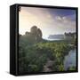 Thailand, Krabi Province, Railay Beach, Laem Phra Nang Peninsula-Michele Falzone-Framed Stretched Canvas