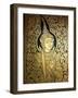 Thailand, Lamphun, Wat Haripunchai, Door Detail-Steve Vidler-Framed Photographic Print