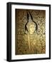 Thailand, Lamphun, Wat Haripunchai, Door Detail-Steve Vidler-Framed Photographic Print