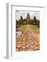 Thailand. Phimai Historical Park. Ruins of ancient Khmer temple complex. Central Sanctuary.-Tom Haseltine-Framed Photographic Print